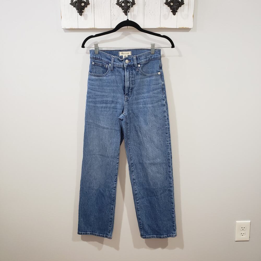Madewell Perfect Vintage Wide Leg Jeans Size 25